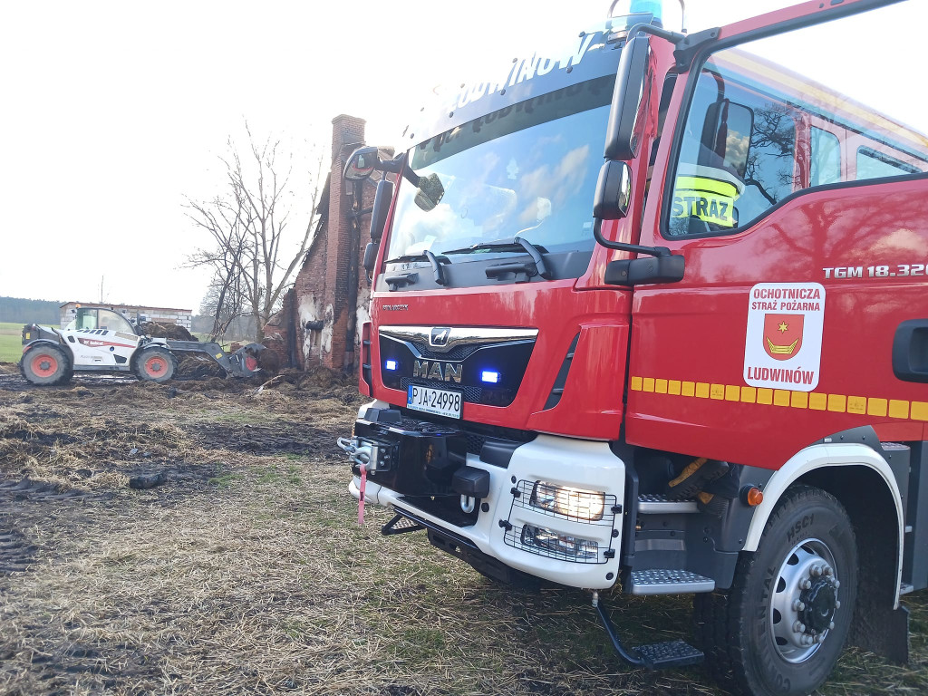 W Kretkowie znów paliła się słoma