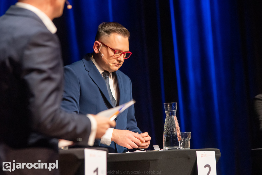 Debata wyborcza kandydatów na burmistrza Jarocina