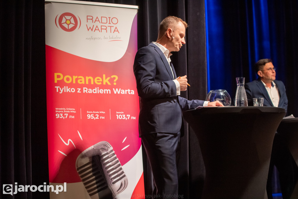 Debata wyborcza kandydatów na burmistrza Jarocina