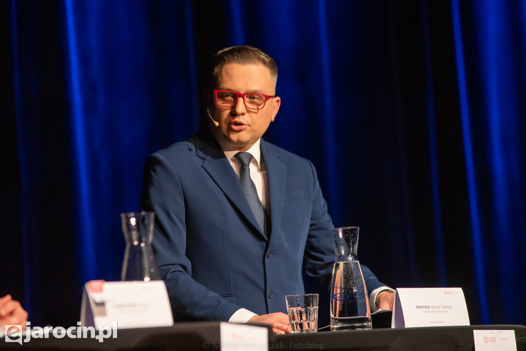 Debata wyborcza kandydatów na burmistrza Jarocina