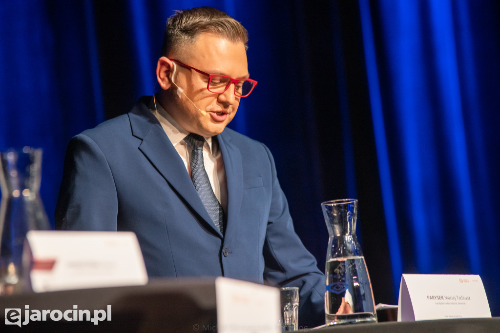 Debata wyborcza kandydatów na burmistrza Jarocina