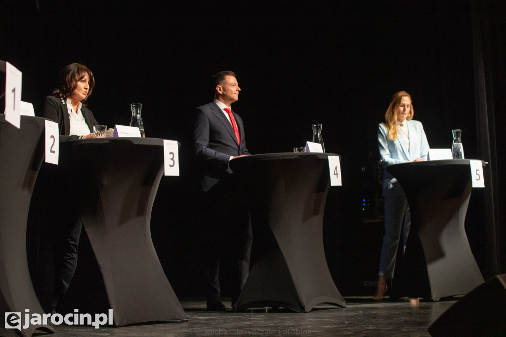 Debata wyborcza kandydatów na burmistrza Jarocina