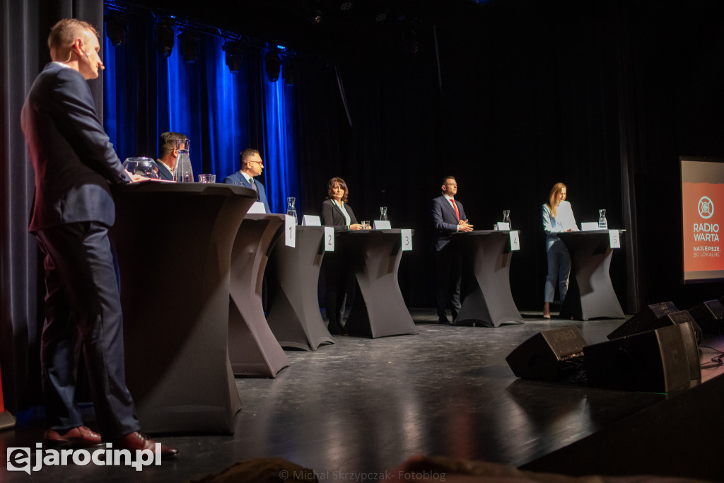Debata wyborcza kandydatów na burmistrza Jarocina