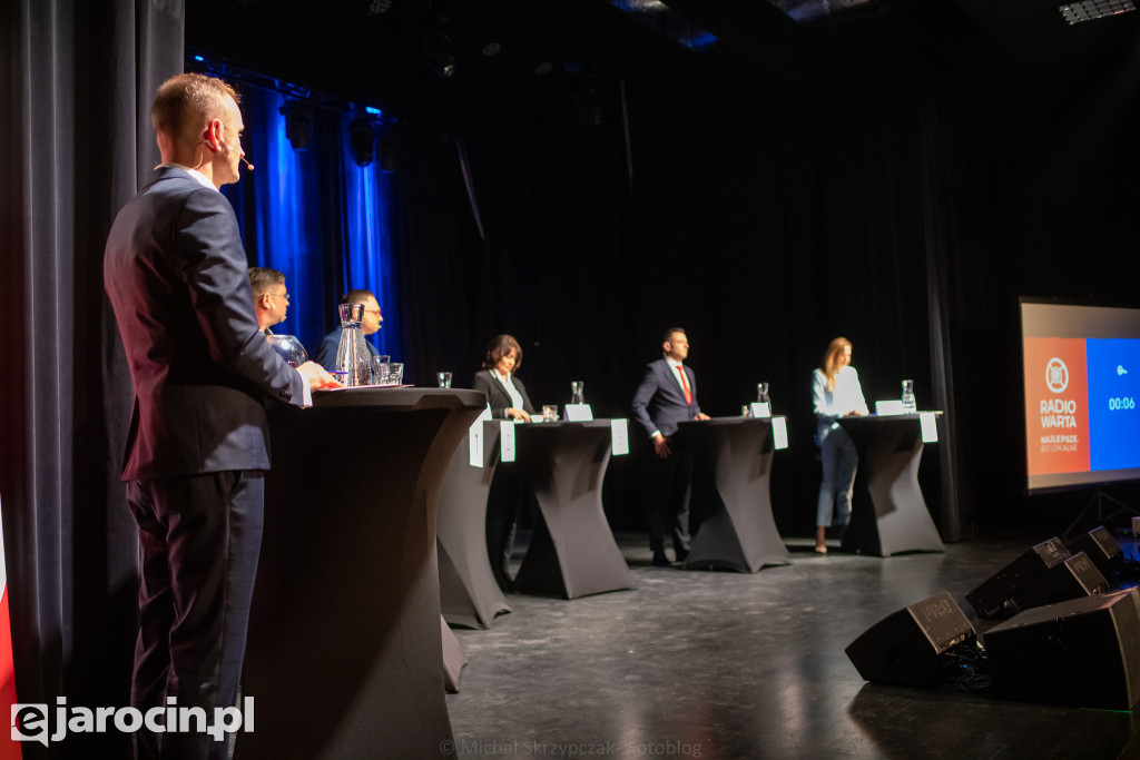 Debata wyborcza kandydatów na burmistrza Jarocina
