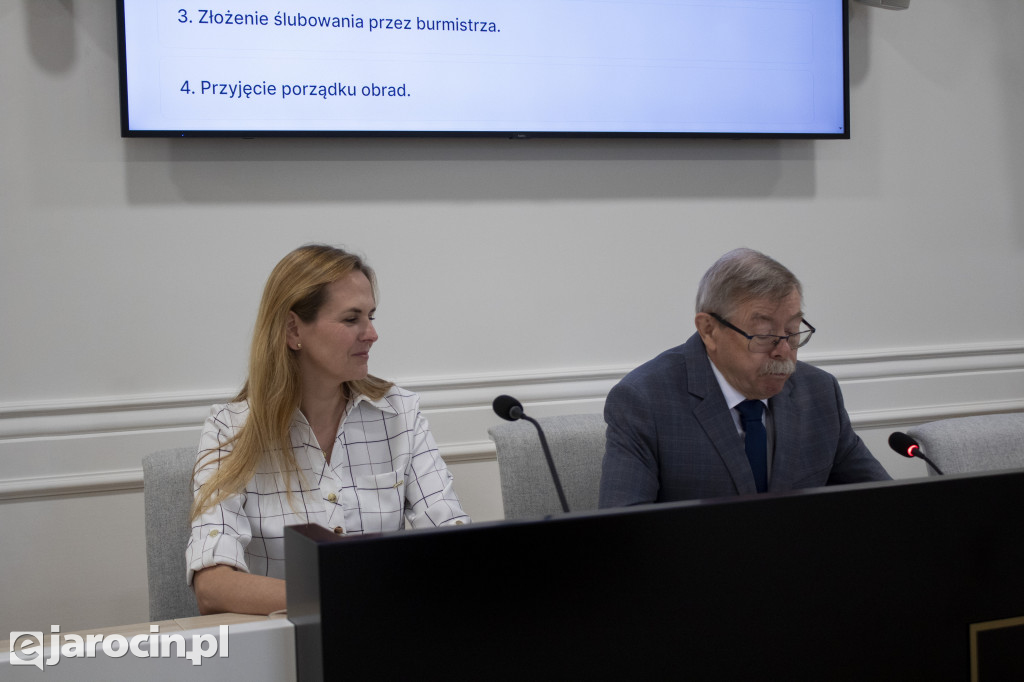 I Sesja Rady Miejskiej w Jarocinie kadencji 2024-2029