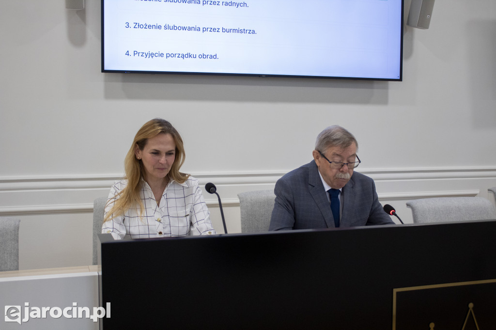 I Sesja Rady Miejskiej w Jarocinie kadencji 2024-2029