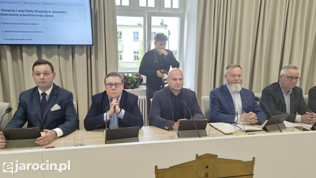 I Sesja Rady Miejskiej w Jarocinie kadencji 2024-2029
