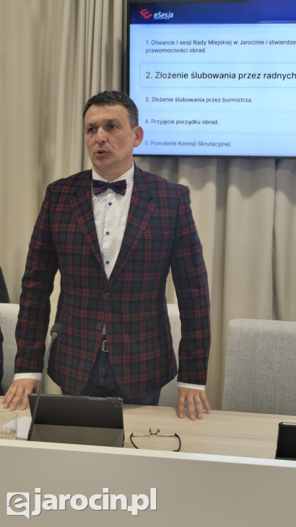 I Sesja Rady Miejskiej w Jarocinie kadencji 2024-2029