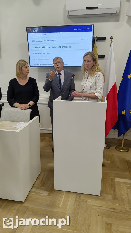 I Sesja Rady Miejskiej w Jarocinie kadencji 2024-2029