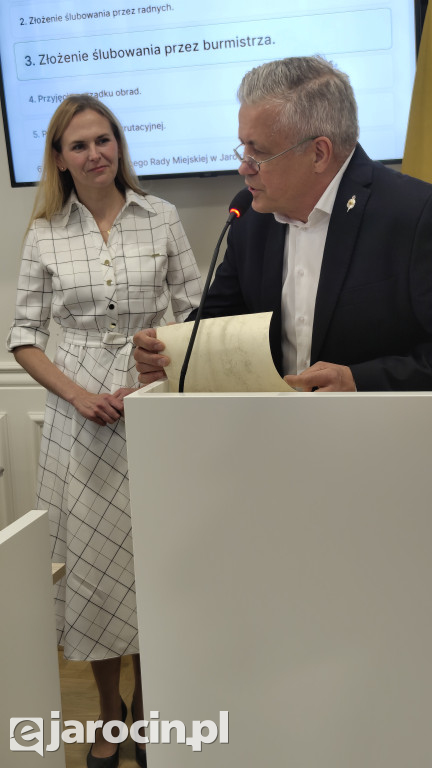 I Sesja Rady Miejskiej w Jarocinie kadencji 2024-2029