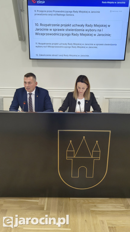 I Sesja Rady Miejskiej w Jarocinie kadencji 2024-2029