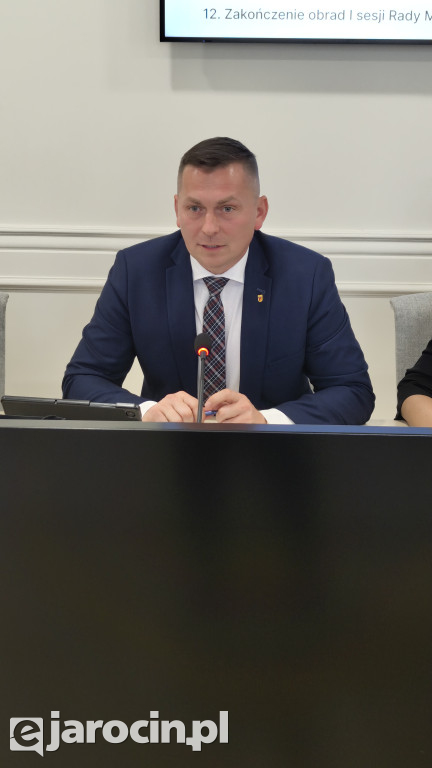 I Sesja Rady Miejskiej w Jarocinie kadencji 2024-2029