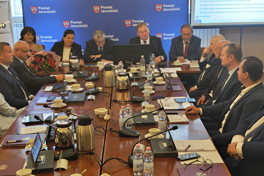 I Sesja Rady Powiatu Jarocińskiego kadencji 2024-2029