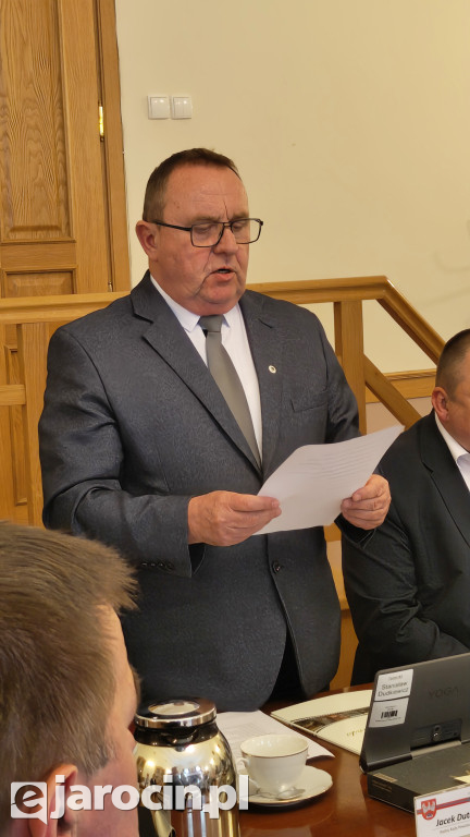 I Sesja Rady Powiatu Jarocińskiego kadencji 2024-2029