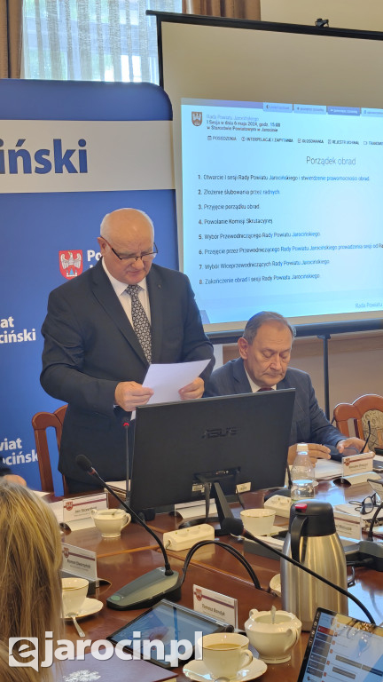 I Sesja Rady Powiatu Jarocińskiego kadencji 2024-2029