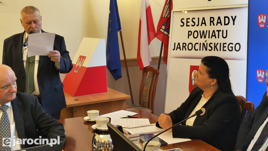 I Sesja Rady Powiatu Jarocińskiego kadencji 2024-2029