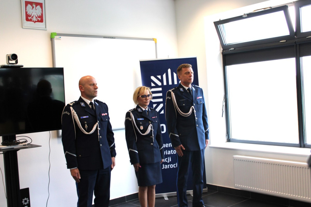 Nowy szef jarocińskich policjantów