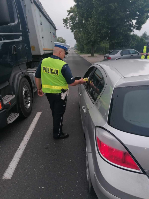 Policyjne kontrole kierowców