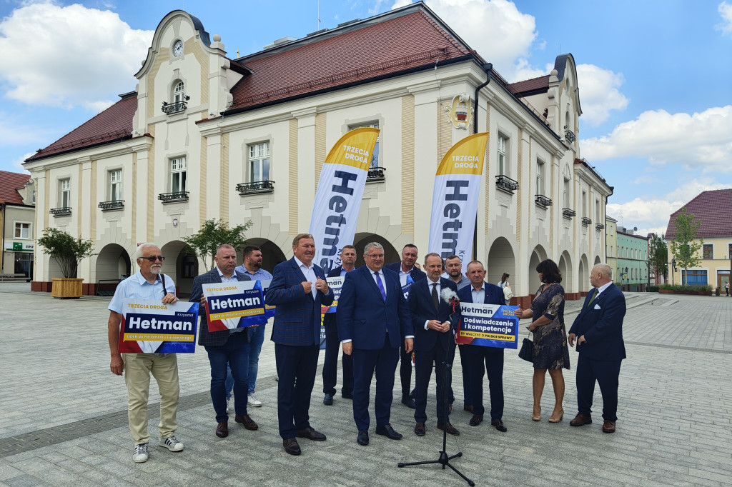 Krzysztof Hetman z wizytą w Jarocinie
