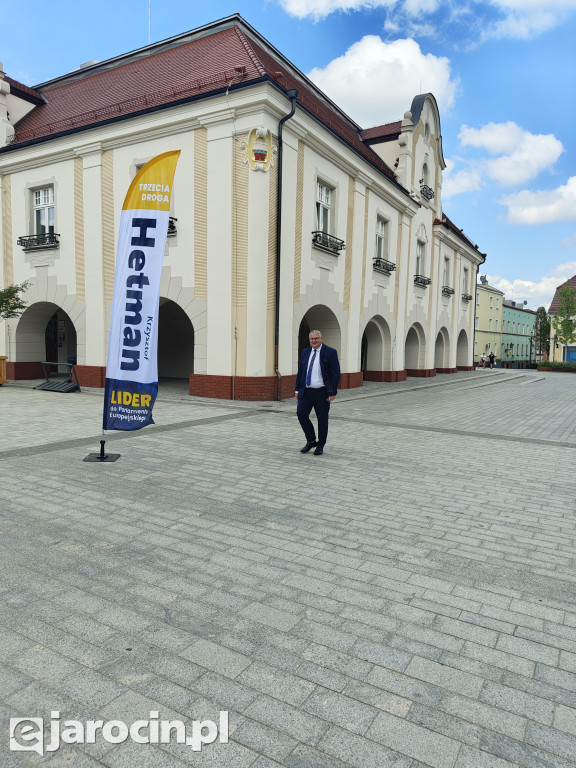 Krzysztof Hetman z wizytą w Jarocinie