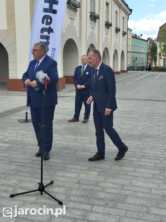 Krzysztof Hetman z wizytą w Jarocinie