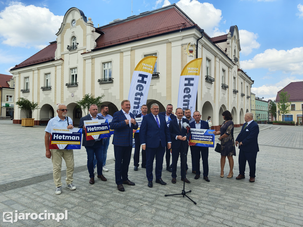 Krzysztof Hetman z wizytą w Jarocinie
