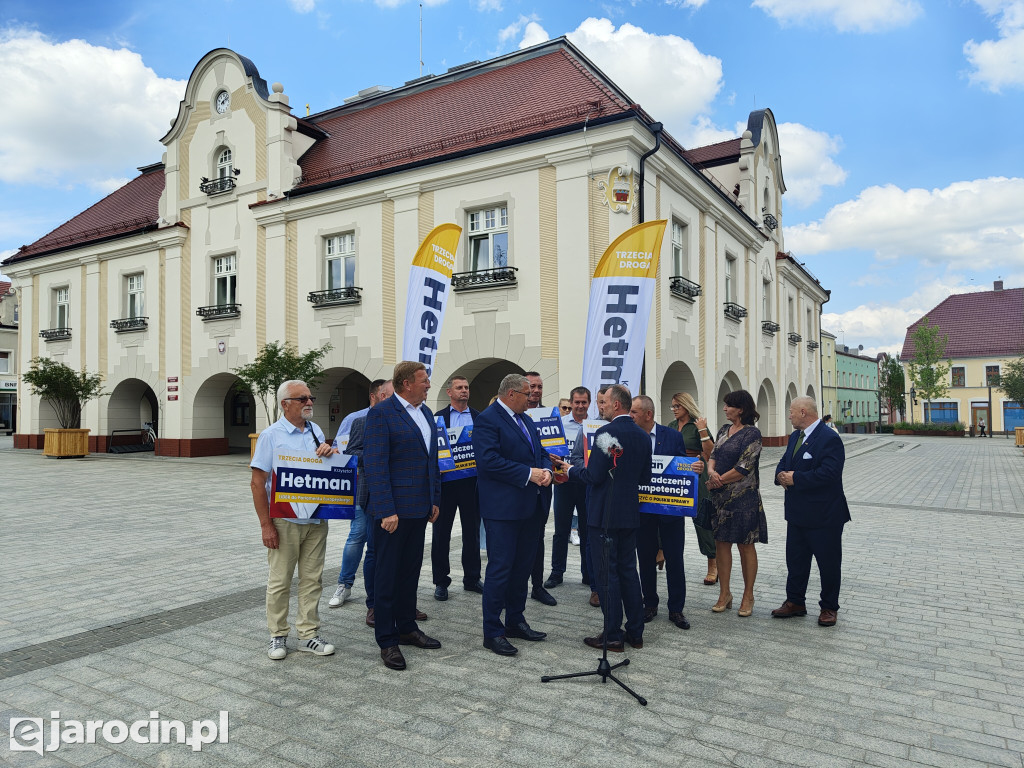 Krzysztof Hetman z wizytą w Jarocinie