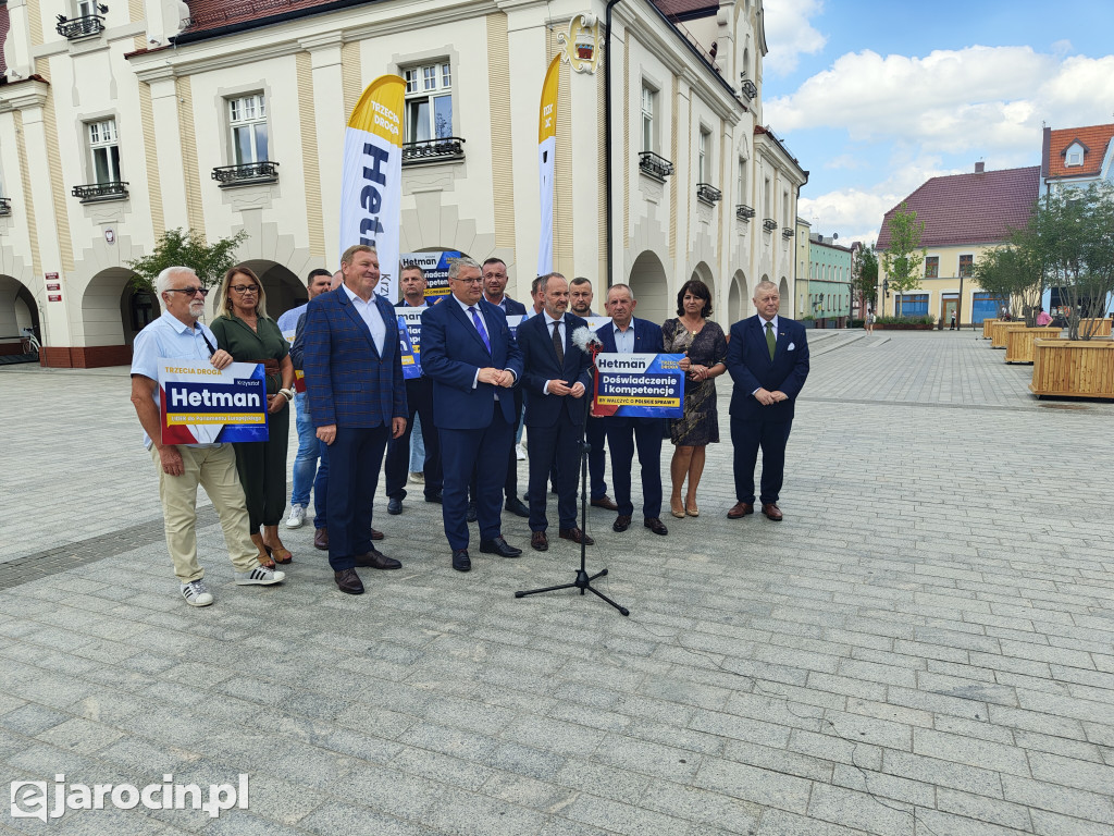 Krzysztof Hetman z wizytą w Jarocinie