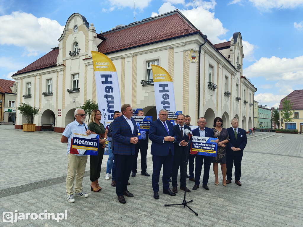 Krzysztof Hetman z wizytą w Jarocinie