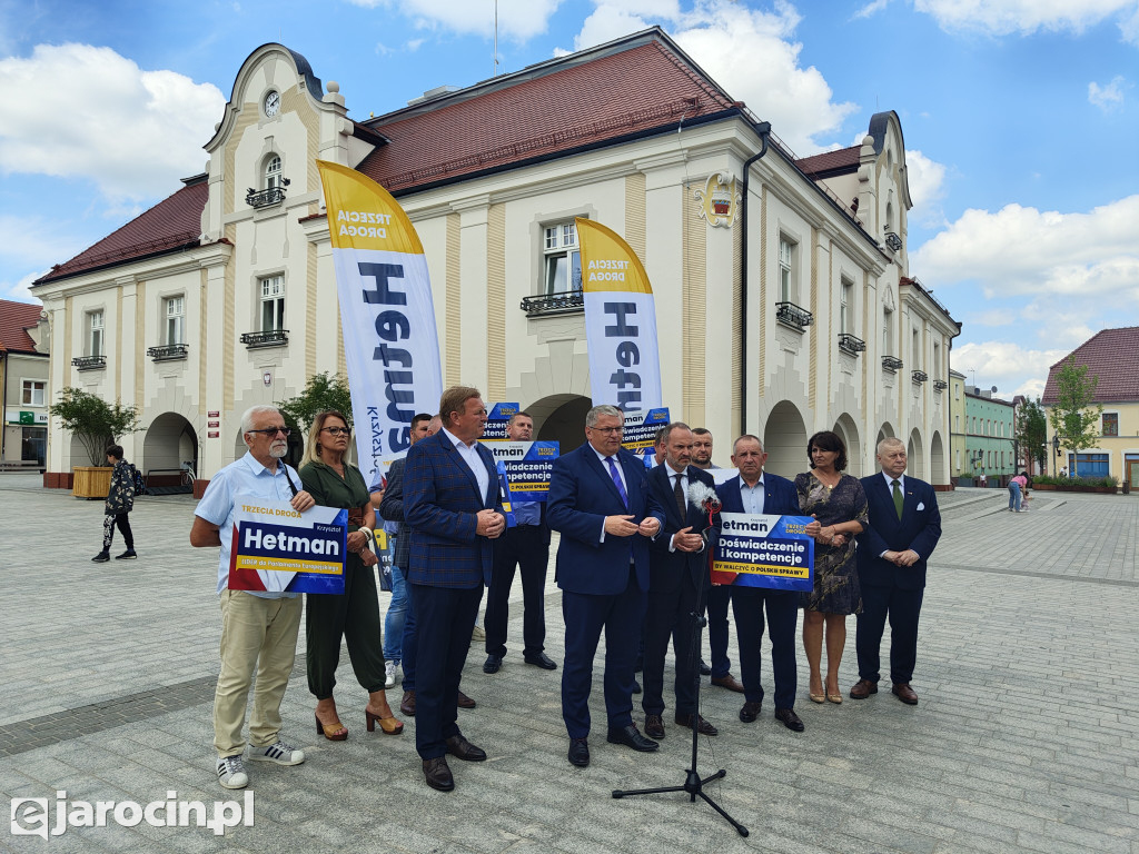 Krzysztof Hetman z wizytą w Jarocinie