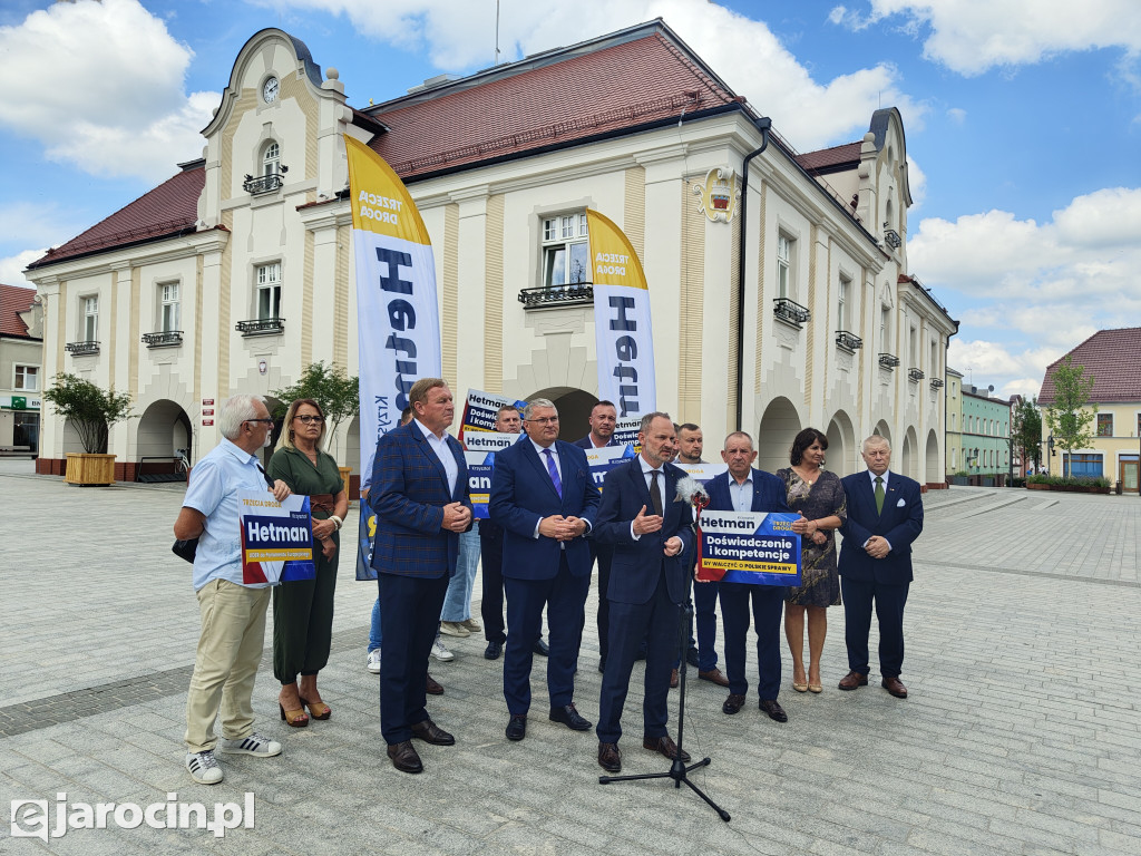 Krzysztof Hetman z wizytą w Jarocinie