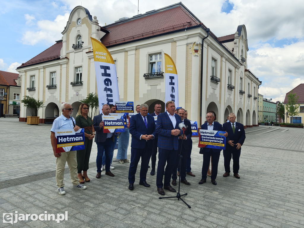 Krzysztof Hetman z wizytą w Jarocinie