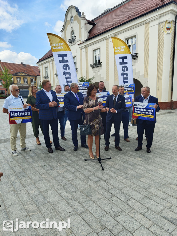 Krzysztof Hetman z wizytą w Jarocinie