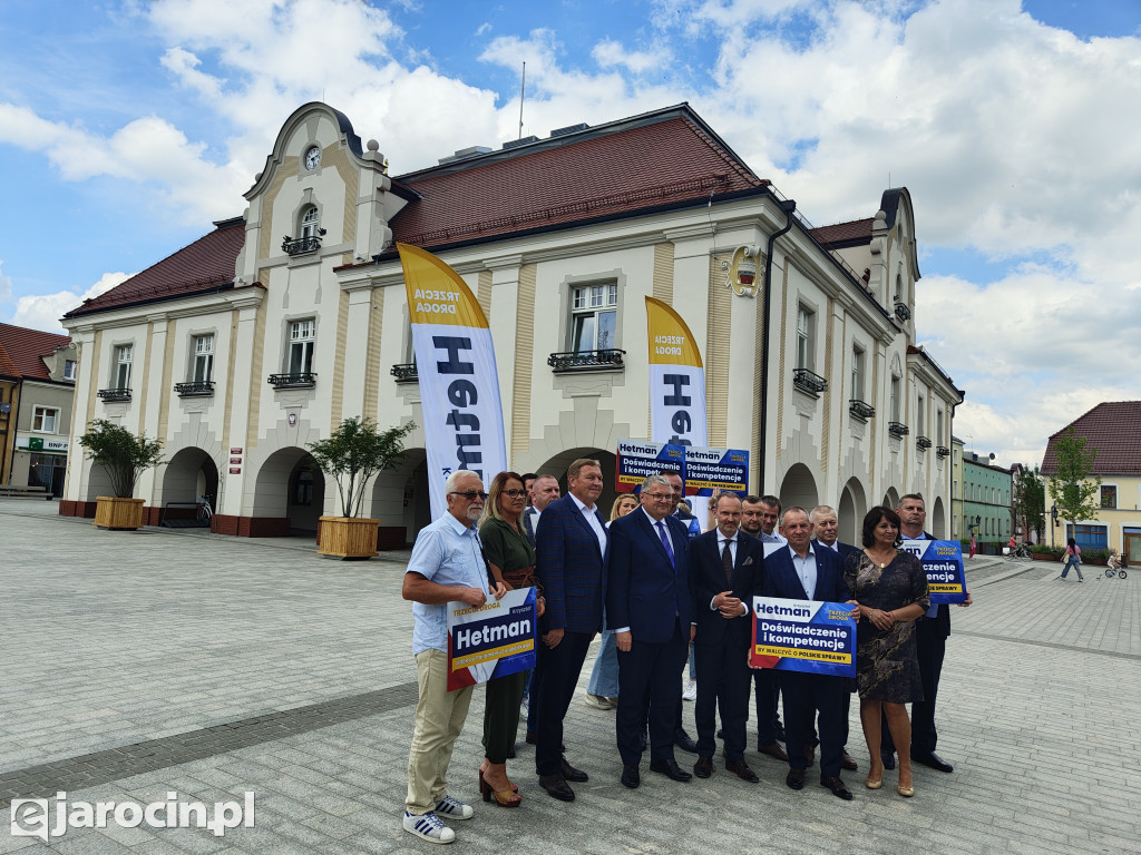 Krzysztof Hetman z wizytą w Jarocinie