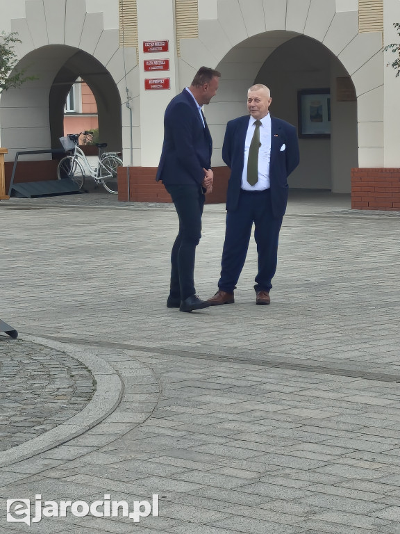 Krzysztof Hetman z wizytą w Jarocinie