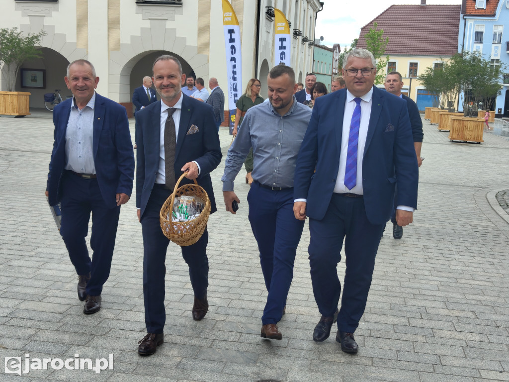 Krzysztof Hetman z wizytą w Jarocinie