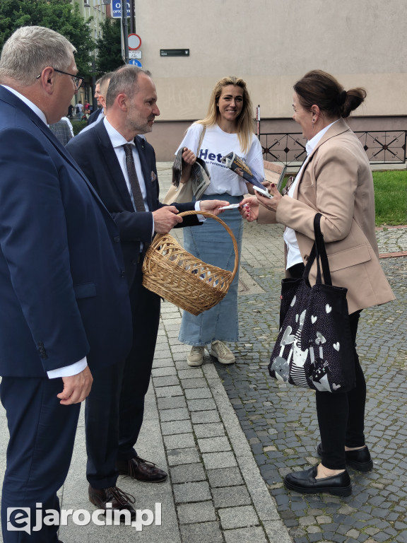 Krzysztof Hetman z wizytą w Jarocinie