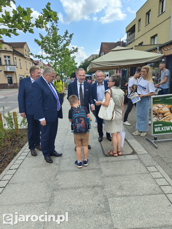 Krzysztof Hetman z wizytą w Jarocinie