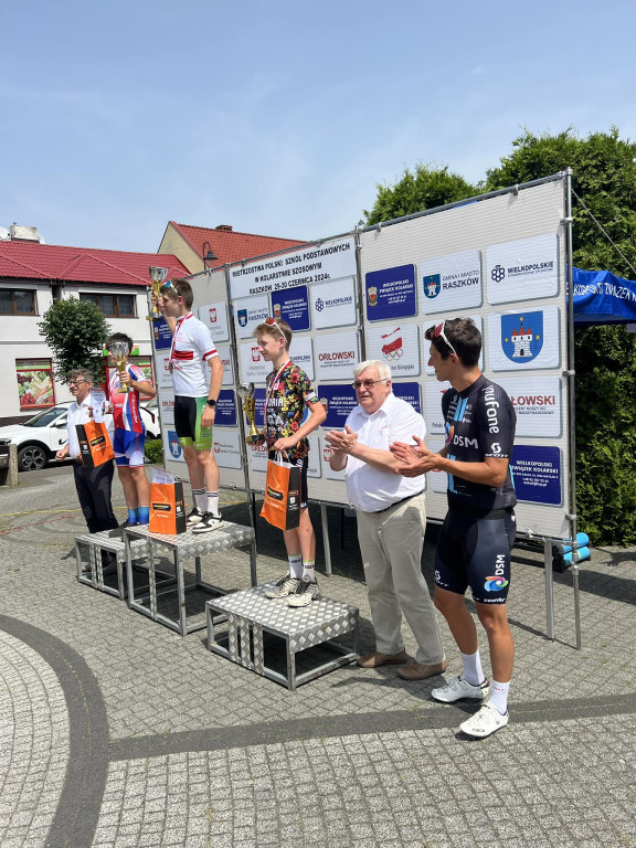 Mistrzem Polski w kolarstwie szosowym