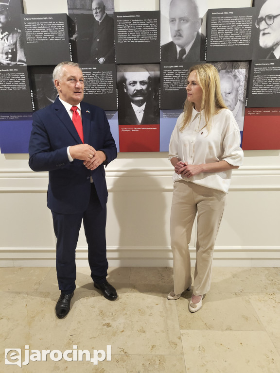 Wiceminister MSWiA z wizytą w Jarocinie