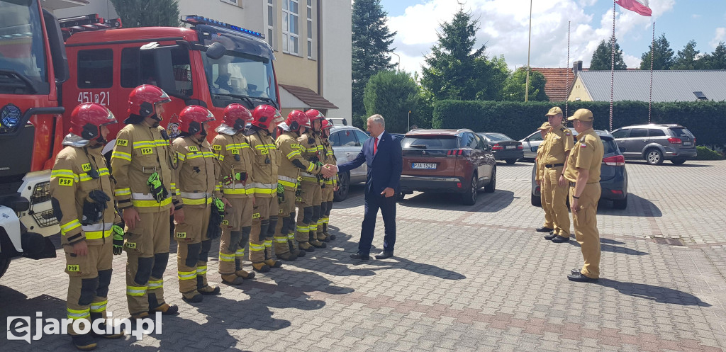 Wiceminister MSWiA z wizytą w Jarocinie