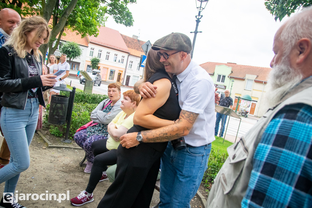 Wernisaż wystawy Andrzeja „Skandala” Świerblewskiego