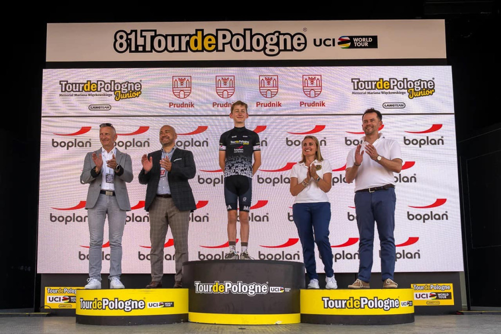 Marcel Paterski trzeci w Tour de Pologne Junior