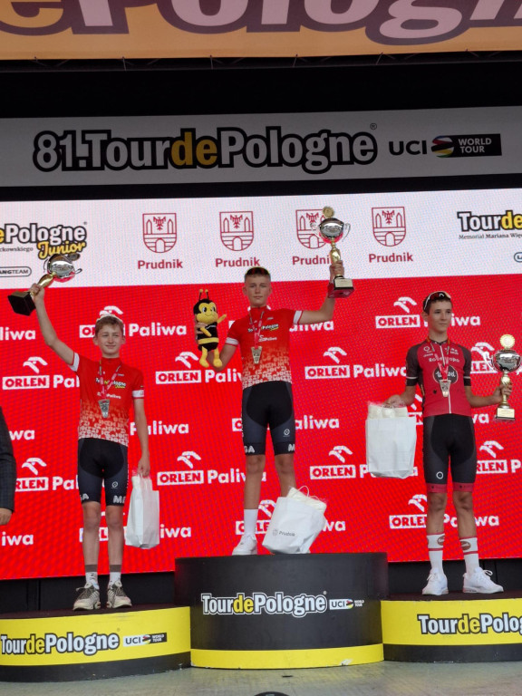 Marcel Paterski trzeci w Tour de Pologne Junior