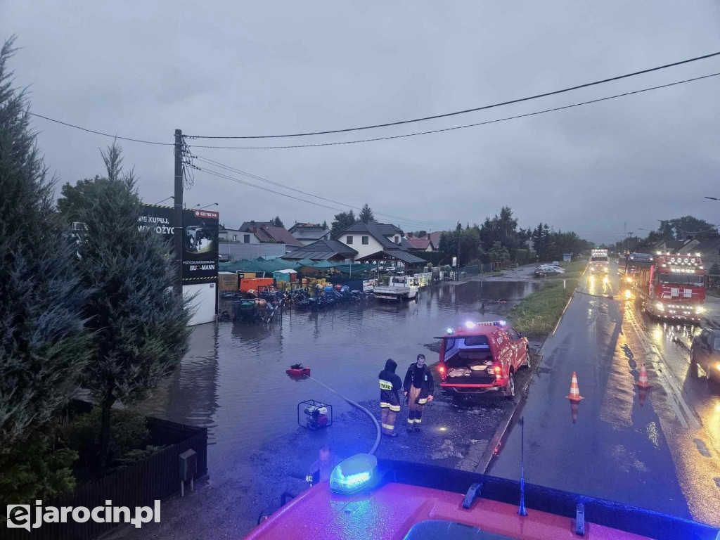 Nawałnice nad gminami Jarocin i Żerków
