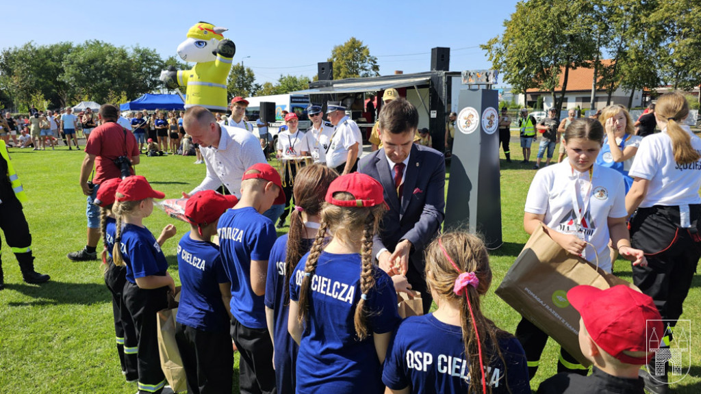 I Wielkopolska Olimpiada Dziecięcych Drużyn Pożarniczych w Cielczy
