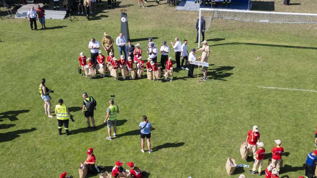 I Wielkopolska Olimpiada Dziecięcych Drużyn Pożarniczych w Cielczy