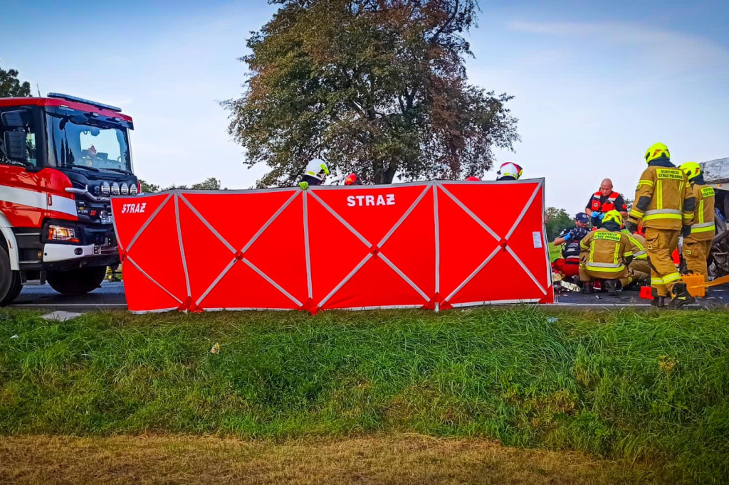 Wypadek na dk 11 między Środa a Jarocinem