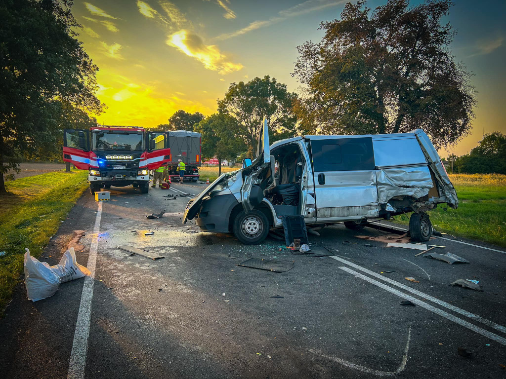 Wypadek na dk 11 między Środa a Jarocinem