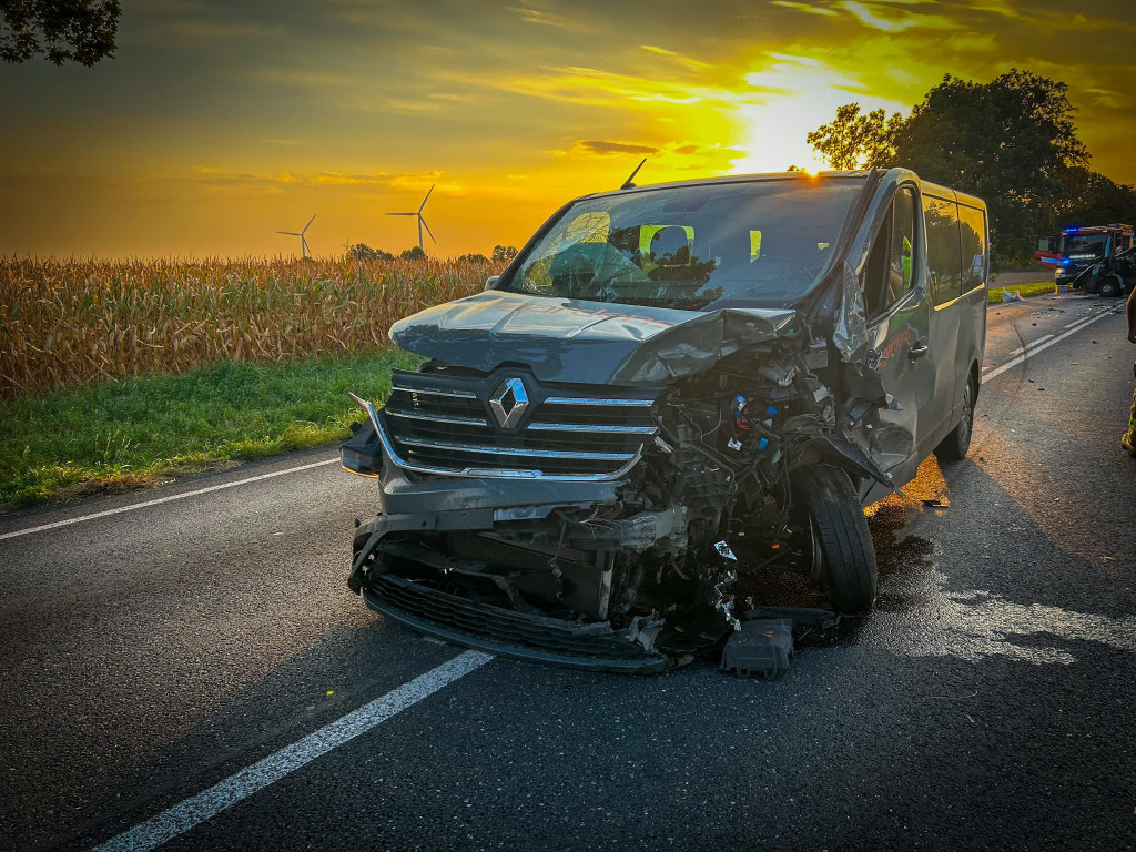 Wypadek na dk 11 między Środa a Jarocinem